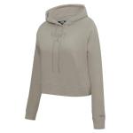 Pro Standard Womens WNBA Dallas Wings Neutral Cropped Pullover Hoodie Taupe M