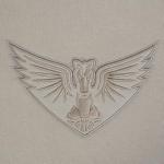 Pro Standard Womens WNBA Dallas Wings Neutral Cropped Pullover Hoodie Taupe M