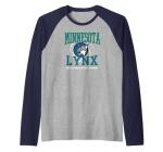 WNBA Minnesota Lynx Home Court Raglan Baseball Tee
