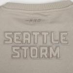 Pro Standard WOMENS WNBA SEATTLE STORM NEUTRAL CREWNECK SWEATSHIRT TAUPE L