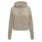 Pro Standard WOMENS WNBA PHOENIX MERCURY NEUTRAL CROPPED PULLOVER HOODIE TAUPE M