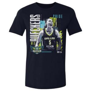 500 LEVEL Paige Bueckers Dallas Wings Shirt - Paige Bueckers Dallas Wings Draft Day WHT (True Navy, Small)