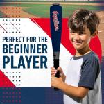Franklin Sports MLB Cleveland Guardians 21" Jumbo Foam Baseball Set