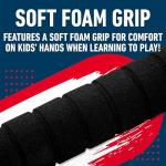 Franklin Sports MLB Cleveland Guardians 21" Jumbo Foam Baseball Set