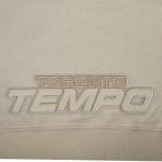 Pro Standard Womens WNBA Toronto Tempo Neutral Cropped Pullover Hoodie Taupe M