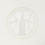 Pro Standard WOMENS WNBA CHICAGO SKY NEUTRAL CROPPED PULLOVER HOODIE EGGSHELL XL