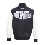 Pro Standard MENS WNBA GOLDEN STATE VALKYRIES CLASSIC CHENILLE VARSITY JACKET BLACK/WHITE M60030 L