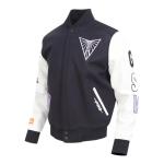 Pro Standard MENS WNBA GOLDEN STATE VALKYRIES CLASSIC CHENILLE VARSITY JACKET BLACK/WHITE M60030 L
