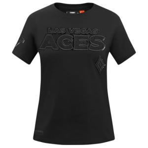Pro Standard Womens WNBA LAS Vegas ACES Classic 3BK S/S Slim TEE Black M