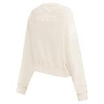 Pro Standard WOMENS WNBA LAS VEGAS ACES NEUTRAL CREWNECK SWEATSHIRT EGGSHELL L
