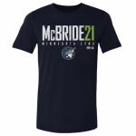500 LEVEL Kayla McBride Minnesota Lynx Shirt - Kayla McBride Minnesota Lynx Elite WHT (True Navy, Large)