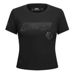 Pro Standard Womens WNBA Los Angeles Sparks Classic 3BK S/S Slim TEE Black M
