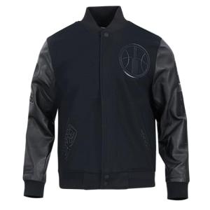 Pro Standard MENS WNBA CHICAGO SKY CLASSIC 3BK VARSITY JACKET JET BLACK XL