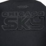 Pro Standard MENS WNBA CHICAGO SKY CLASSIC 3BK VARSITY JACKET JET BLACK XL