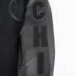 Pro Standard MENS WNBA CHICAGO SKY CLASSIC 3BK VARSITY JACKET JET BLACK XL