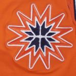 Pro Standard Mens WNBA Connecticut Sun Classic Chenille Short Sleeve Tee Orange 3XL