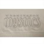 Pro Standard WOMENS WNBA WASHINGTON MYSTICS NEUTRAL CROPPED PULLOVER HOODIE TAUPE L