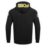 Pro Standard MENS WNBA CHICAGO SKY CLASSIC CHENILLE PULL OVER HOODIE BLACK 3XL