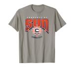 Connecticut Sun WNBA Women's Classic Fit Grey Short Sleeve Crew Neck T-Shirt - Small
