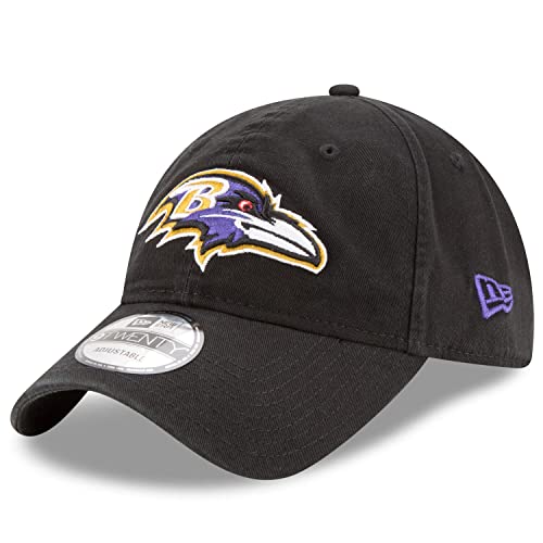 Baltimore Ravens Black Adjustable Hat by New Era