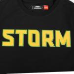 Pro Standard Mens WNBA Seattle Storm Classic Chenille Short Sleeve Tee Black L