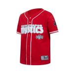 Pro Standard Big Boys WNBA Washington Mystics MESH Button Down MESH TOP RED L