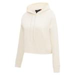 Pro Standard WOMENS WNBA LAS VEGAS ACES NEUTRAL CROPPED PULLOVER HOODIE EGGSHELL M