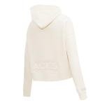Pro Standard WOMENS WNBA LAS VEGAS ACES NEUTRAL CROPPED PULLOVER HOODIE EGGSHELL M