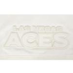 Pro Standard WOMENS WNBA LAS VEGAS ACES NEUTRAL CROPPED PULLOVER HOODIE EGGSHELL M