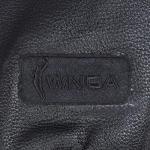 Pro Standard MENS WNBA LAS VEGAS ACES CLASSIC 3BK VARSITY JACKET JET BLACK M