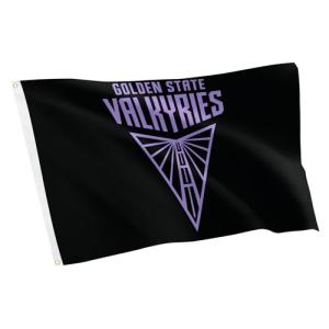 Desert Cactus Golden State Valkyries Flag Team WNBA 100% Polyester Indoor Outdoor 3x5 feet Flag (Design A)