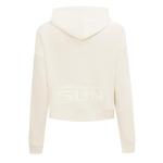 Pro Standard WOMENS WNBA CONNECTICUT SUN NEUTRAL CROPPED PULLOVER HOODIE EGGSHELL L