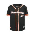 Pro Standard Big Boys WNBA Phoenix Mercury MESH Button Down MESH TOP Black/Orange L