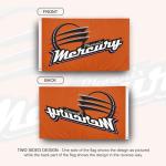 Desert Cactus Phoenix Mercury Flag Team WNBA 100% Polyester Indoor Outdoor 3x5 feet Flags (Orange)