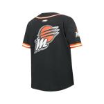 Pro Standard Big Boys WNBA Phoenix Mercury MESH Button Down MESH TOP Black/Orange L