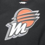 Pro Standard Big Boys WNBA Phoenix Mercury MESH Button Down MESH TOP Black/Orange L