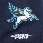 Pro Standard Big Boys WNBA Dallas Wings MESH Button Down MESH TOP Midnight Navy L