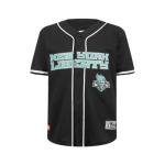 Pro Standard Big Boys WNBA New York Liberty MESH Button Down MESH TOP Black M