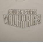 Pro Standard Womens WNBA Golden State Valkyries Neutral Short Sleeve Boxy Tee Taupe S
