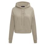 Pro Standard WOMENS WNBA NEW YORK LIBERTY NEUTRAL CROPPED PULLOVER HOODIE TAUPE XS