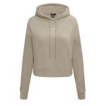 Pro Standard WOMENS WNBA CHICAGO SKY NEUTRAL CROPPED PULLOVER HOODIE TAUPE XL