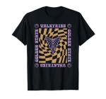 WNBA Golden State Valkyries Retro Wavy Checkerboard T-Shirt