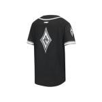 Pro Standard Big Boys WNBA LAS Vegas ACES MESH Button Down MESH TOP Black/Gray XL