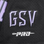 Pro Standard Mens WNBA Golden State Valkyries Mesh Button Down Mesh Top Black L