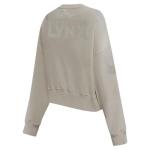 Pro Standard WOMENS WNBA MINNESOTA LYNX NEUTRAL CREWNECK SWEATSHIRT TAUPE S