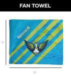 NORTHWEST WNBA Dallas Wings Splash Wave Flag Rally Towel, 15 x 18 inches