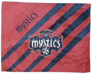 NORTHWEST WNBA Washington Mystics Splash Wave Flag Rally Towel, 15 x 18 inches
