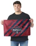 NORTHWEST WNBA Washington Mystics Splash Wave Flag Rally Towel, 15 x 18 inches
