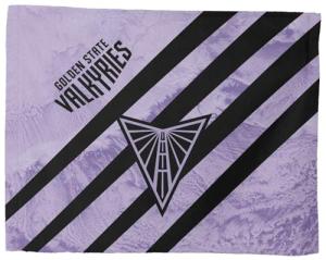 NORTHWEST WNBA Golden State Valkyries Splash Wave Flag Rally Towel, 15 x 18 inches