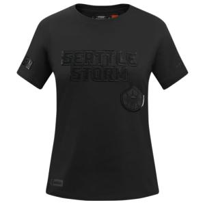 Pro Standard Womens WNBA Seattle Storm Classic 3BK S/S Slim TEE Black S